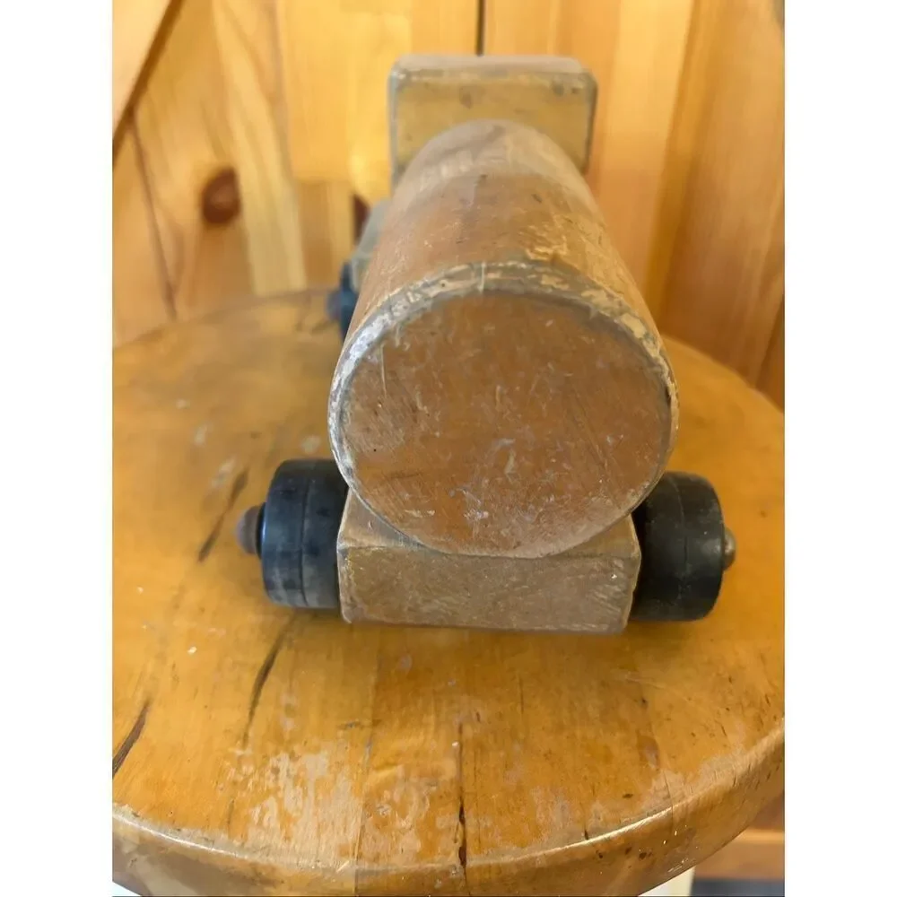 Vintage Wooden Toy Gas Truck Community Playthings (5240)